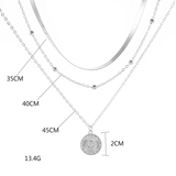 Zilveren Drievoudige Ketting | Sterling Zilver | Elegant Sieraad