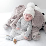 Olifant Knuffel Baby Kussen – Zacht, Knuffelbaar en Comfortabel