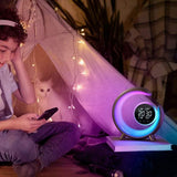 Multifunctionele Nachtlamp met RGB- & Alarmfunctie – Lumivo