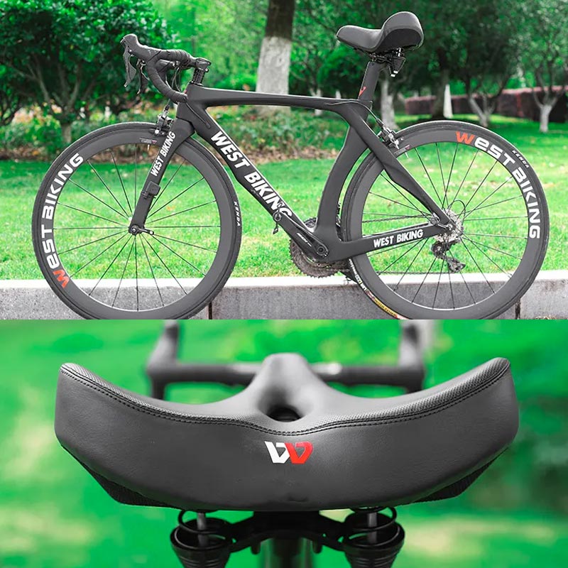 RideEase | Ergonomisch Fietszadel | Extra Breed en Ademend