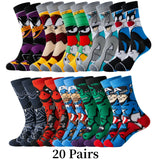 Cartoon Sokken Set - Comfort en Stijl met Jouw Favoriete Personages
