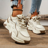 Stijlvolle Dames Sneakers met Hoge Zool – Romi