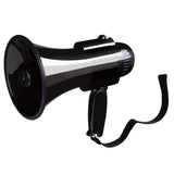 Krachtige Megaphone met Sirene - Bereik tot 731 meter, Verstelbaar Volume