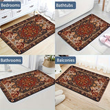 Perzisch Geïnspireerde Badkamer Tapijten Set – Absorberend en Antislip