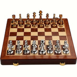 Vintage Schaakspel Set – Strategisch en Tijdloos