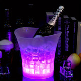 5L LED Verlichte IJsblokjesemmer – Perfect voor Champagne en Bier