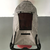 Opvouwbaar Zonnescherm voor Kinderwagen – UV-bescherming en Flexibele Straps voor Perfecte Bedekking