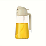 2-in-1 Olie Dispenser en Sprayfles - Precieze Oliecontrole voor Keuken en BBQ