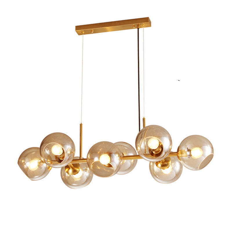 Moderne Eettafel Kroonluchter – Strakke Minimalistische LED Hanglamp