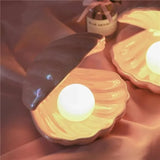 PearlGlow - Droom Parel Schelp Nachtlamp