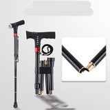 Nordic-Walking-stokken met LED-verlichting – ActiveStride Pro