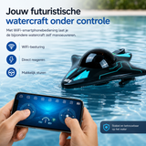 MantaRay RC-boot – Futuristisch Watervoertuig met Smartphonebesturing