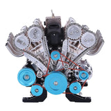 Motorblok Ornament voor Autoliefhebbers - TorqueV8