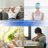 Migraine Hoed met Koelgel – Koelende Hoofdband voor Verlichting bij Migraine, Koorts en Vermoeidheid
