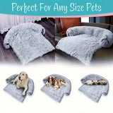 Pluche Hondenbed met Afneembare Wasbare Hoes - Zacht en Multifunctioneel Slaapmat voor Grote, Middelgrote en Kleine Honden