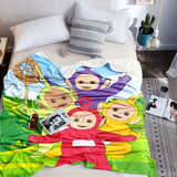 Teletubbies Deken - Voor Kinderen, Zacht en Veelzijdig