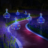 Waterdichte Zonne Garden Vuurwerk Lamp