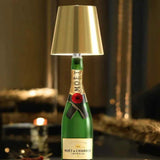 Flessenlicht | Fles als Tafellamp | Oplaadbare Tafellamp | Flessenstop | LumiFles
