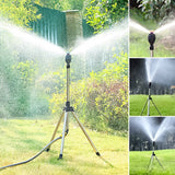 Rottating Tripod Sprinkler | Moeiteloos uw tuin watergeven!