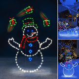 SnowGlow - Speelse geanimeerde sneeuwbal-lamp