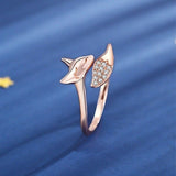 Roze-Zilver Vosring - Finn (1+1 GRATIS)