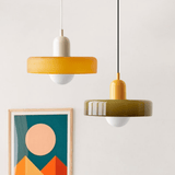Geometrische Bauhaus Plafondlamp in Glas