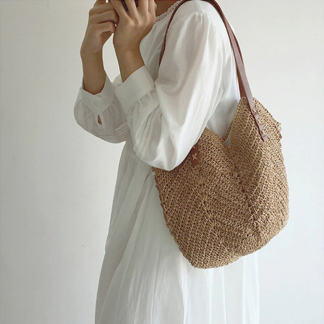 Stijlvolle schoudertas voor dames - BreezeWoven