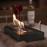 FlameGlow Bio-ethanol Tafelhaard – Draagbaar & Stijlvol voor binnen & buiten