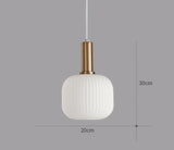 Retro Glas Hanglamp – ColorVibe