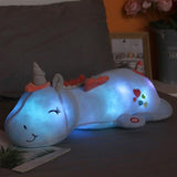 Lunacorn Verlicht Eenhoorn | Knuffelige Pluche Vriend | Regenboog-LED's | Perfect Cadeau voor Kinderen
