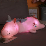 Lunacorn Verlicht Eenhoorn | Knuffelige Pluche Vriend | Regenboog-LED's | Perfect Cadeau voor Kinderen