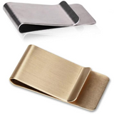 Slanke RVS Kaartenhouder & Geldclip - Set van 2 – RazorHold