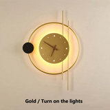 Moderne LED-Wandkloklamp - Chronos