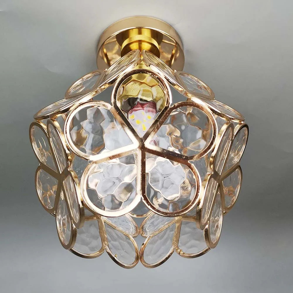 Glasbloemen Plafondlamp - FloraGlow