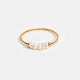 Klassieke Gouden Perenring – Sophie
