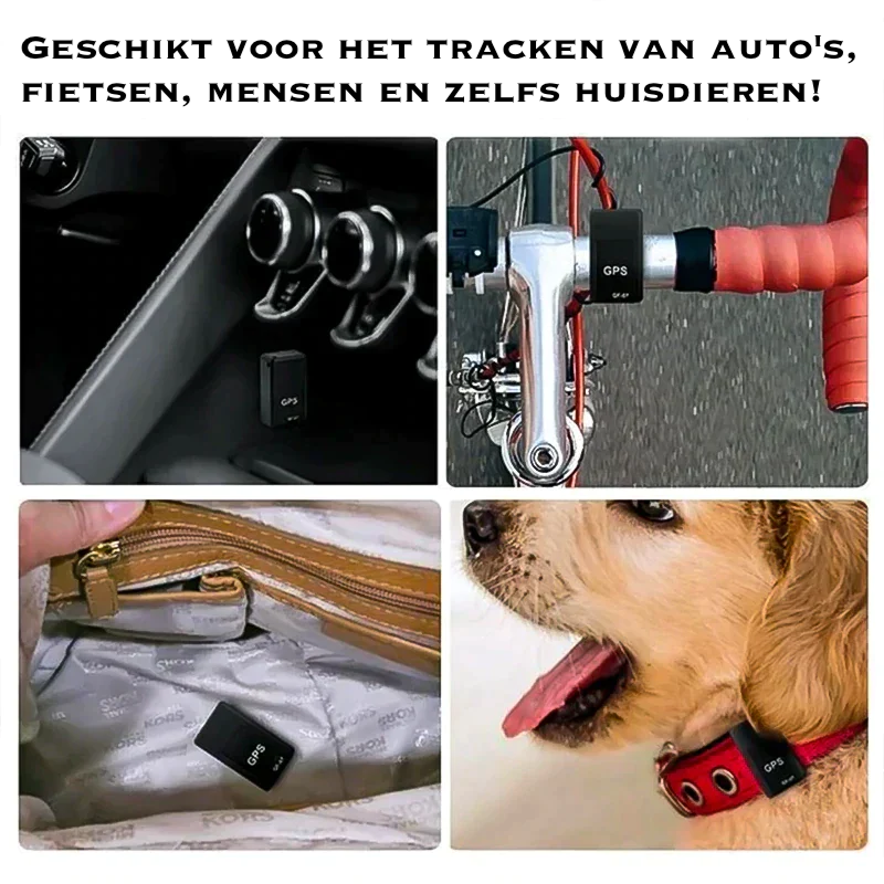 Compacte GPS-Tracker - Real-time Locatie voor Veiligheid en Gemoedsrust