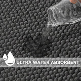 Luxueuze L-vormige Antislip Hoekdouchemat - Evelyn
