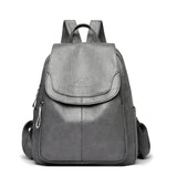 Vintage Leren Dames Rugzak – Isabella