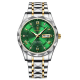 Stijlvolle herenarmbandhorloge van roestvrij staal - LumiSteel