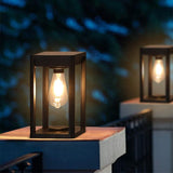 Pillar Solar Power Lamp – Stijlvolle & Duurzame Buit verlichting