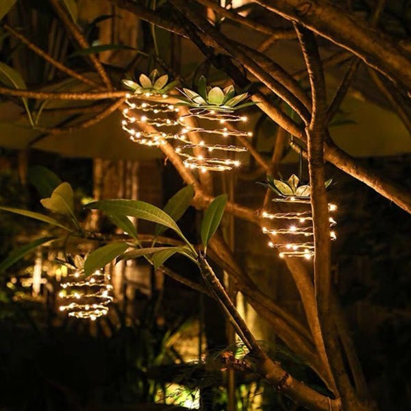 Ananas Solar Lamp – Tropische Sfeerverlichting voor Buiten