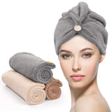 Microvezel Haarhanddoek Wrap – 3-pack