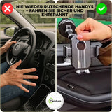 Telefoonhouder voor Auto | Telefoonhouder met Zuignap & 360° Rotatie | LuxGrip