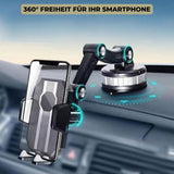 Telefoonhouder voor Auto | Telefoonhouder met Zuignap & 360° Rotatie | LuxGrip