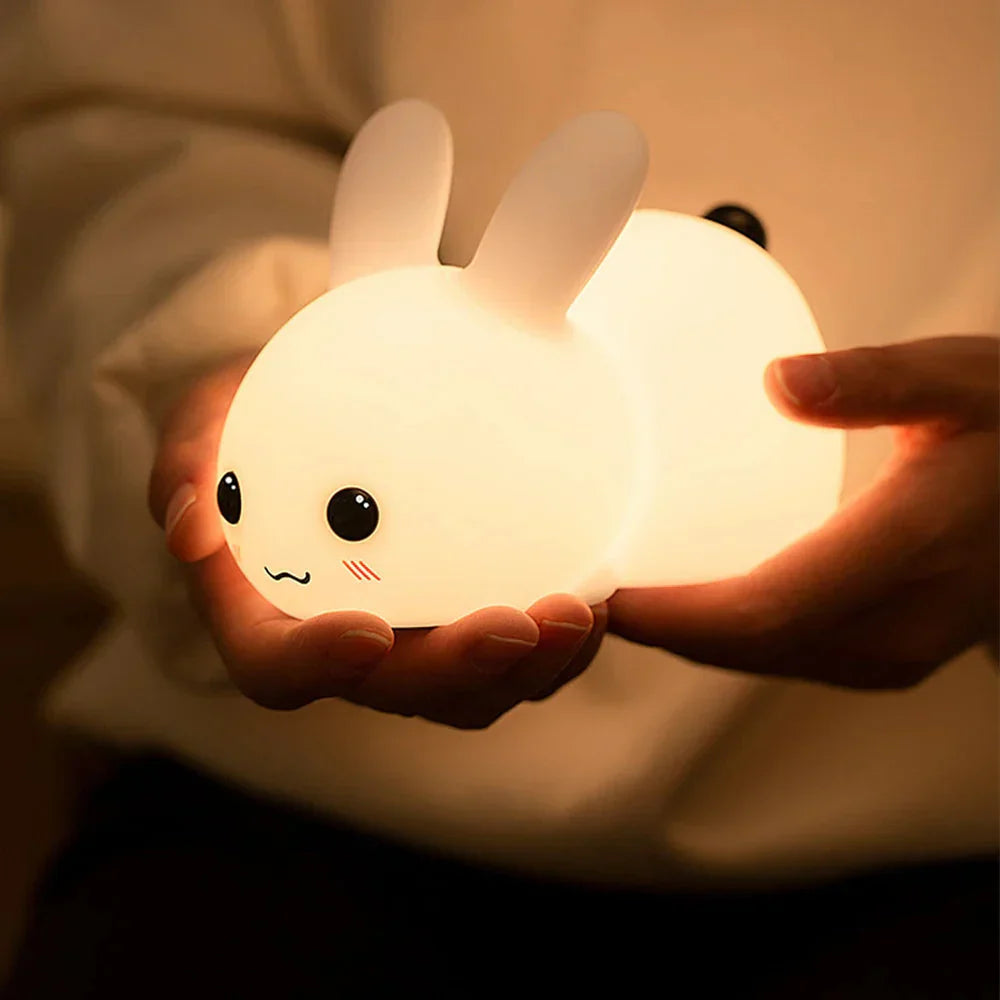 Schattige Konijnen Nachtlamp - BunnyGlow