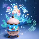 Hello Kitty Sterren Projectorlamp | Muziekdoos Nachtlampje