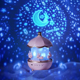 Hello Kitty Sterren Projectorlamp | Muziekdoos Nachtlampje