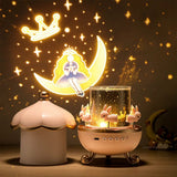 Hello Kitty Sterren Projectorlamp | Muziekdoos Nachtlampje