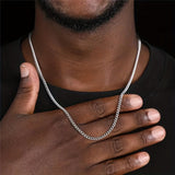 Heren Ketting | Enkel Design | Titanium Staal - Duurzaam