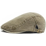 Heren Vintage Denim Baret - Retro Stijl - Casual Elegantie